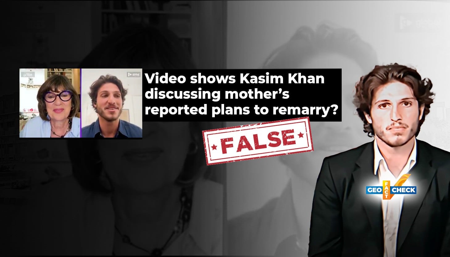 Fact-check: Screenshot falsely shows Kasim Khan discussing mother's reported plans to remarry