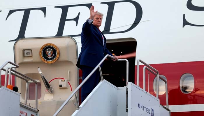 Trump says his plane faced 'greater risk' in secret flight change