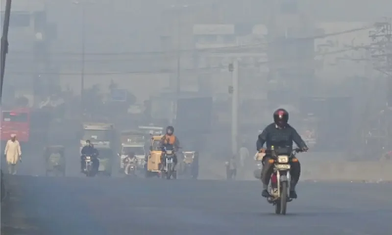 PMD Warns of Severe Smog and Rising Air Pollution Across Punjab Cities This Winter