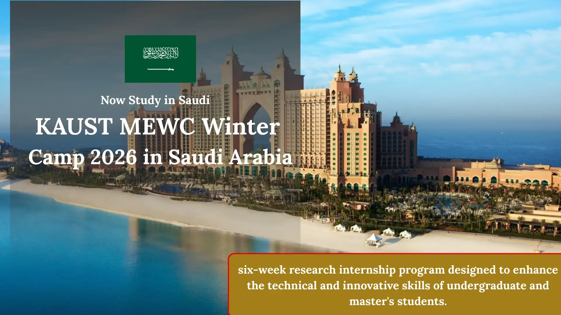 International Applications Open for Fully Funded KAUST Microelectronics Winter Camp 2026 in Saudi Arabia