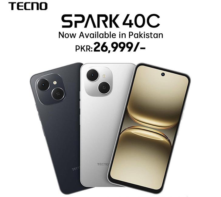 TECNO Launches Budget-Friendly Spark 40 and Spark 40C with Powerful Features in Pakistan