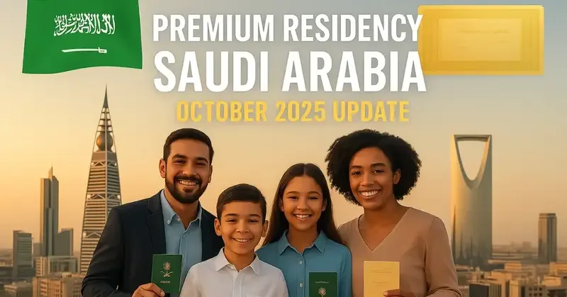 Saudi Arabia Revamps Premium Residency Program: New Fees, Benefits, and Eligibility Criteria Announced