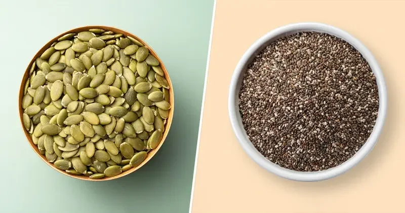 Pumpkin Seeds vs. Chia Seeds: Which Offers More Fiber, Magnesium, and Protein for a Healthy Diet?