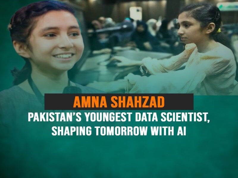 12-Year-Old Amna Shahzad Becomes Pakistan’s Youngest Data Scientist, Inspiring a New Generation in Tech and AI
