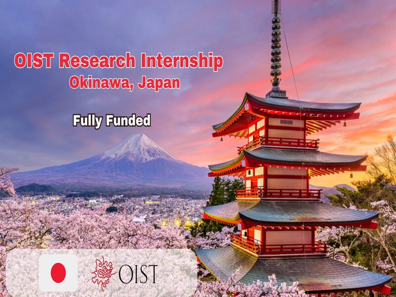 Applications Open for Fully Funded OIST Research Internship in Japan – Spring 2026