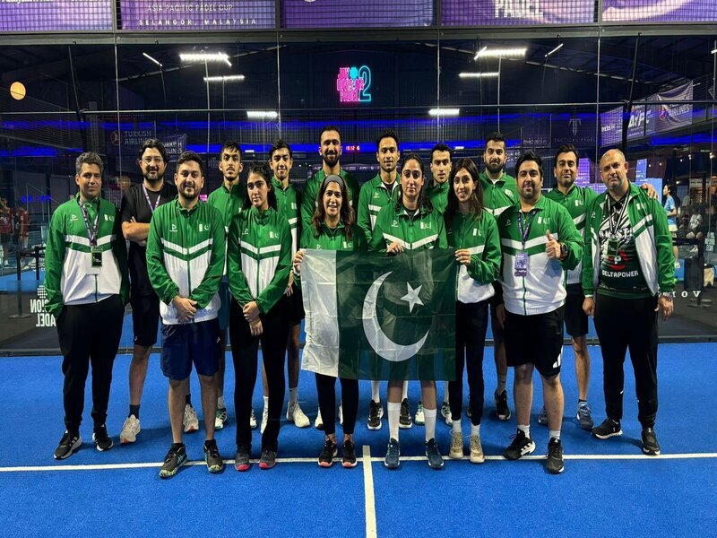 Proud Moment for Pakistan as Padel Team Reaches Top 8 in FIP Padel Asia Cup 2025