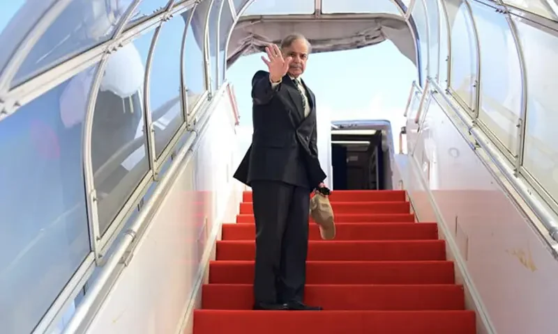 PM Shehbaz Sharif Travels to Azerbaijan for Victory Day Celebrations, Aims to Strengthen Bilateral Ties and Regional Trade