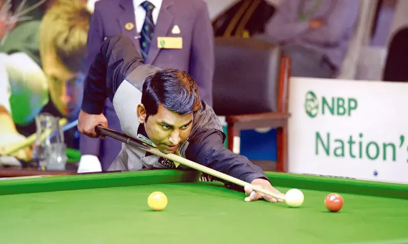 Asjad Iqbal Stuns India’s Pankaj Advani 4–0 to Enter IBSF Snooker World Cup Semi-Finals