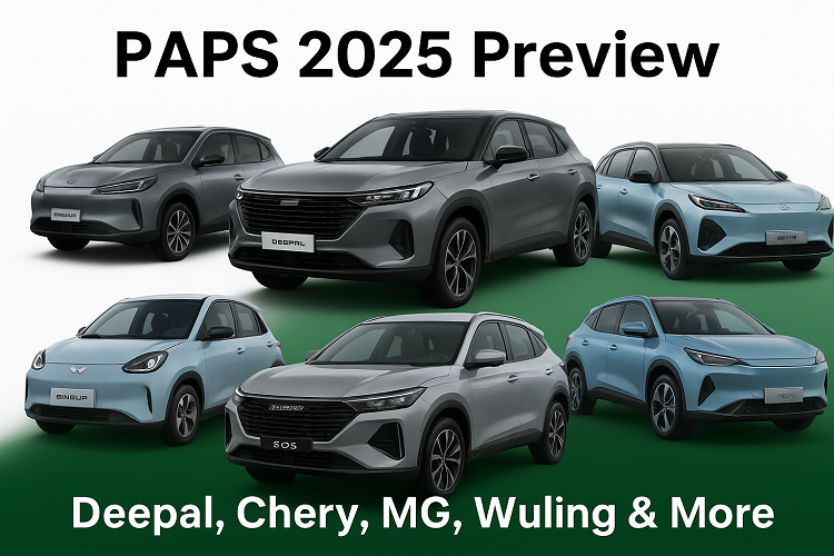 PAPS 2025 Kicks Off With Major Auto Makers Showcasing New Models, EVs, and Future Mobility Tech