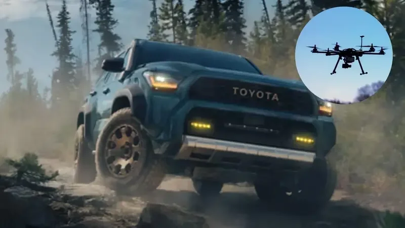 Toyota to Test Drone-Based Navigation System for Safer Off-Road Driving