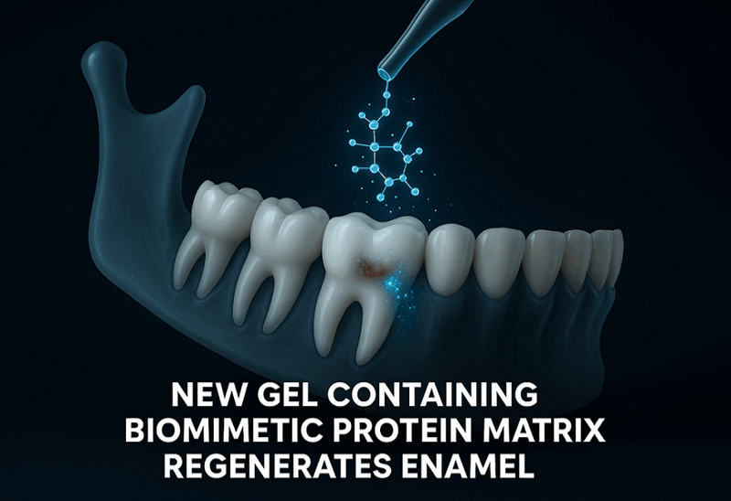 Scientists Develop Protein Gel to Regrow Tooth Enamel