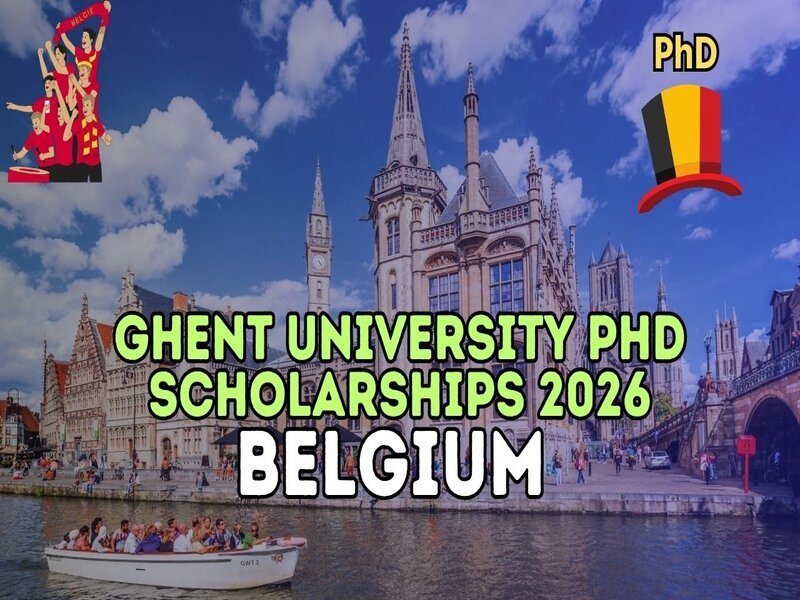 Ghent University Announces Fully Funded Scholarships 2026 in Belgium for International Students