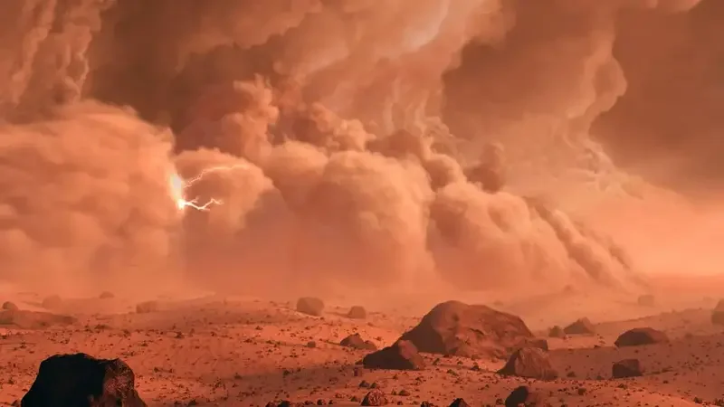 NASA’s Perseverance Rover Detects First Evidence of Lightning on Mars During Dust Storms