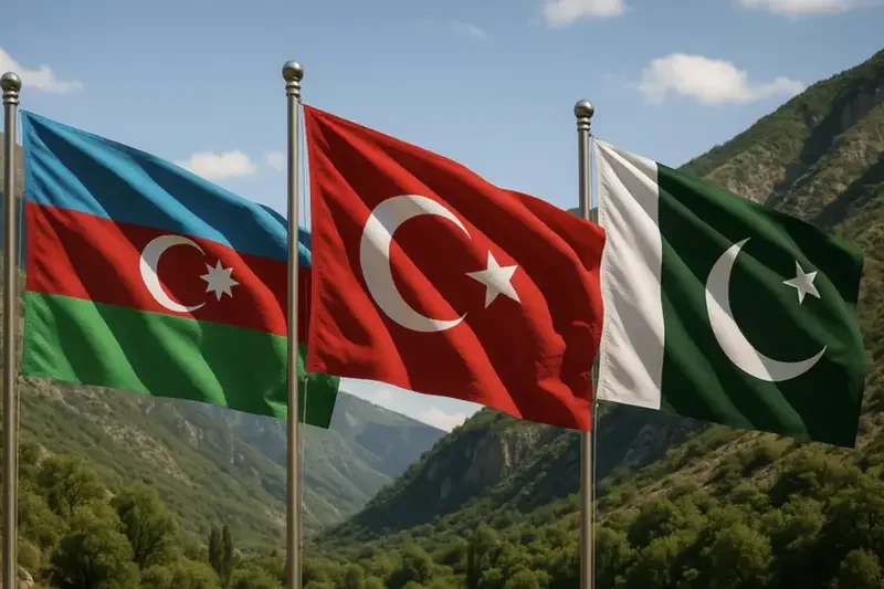 Aerial Flypast Marks Victory Day, Showcases Flags of Pakistan, Türkiye, and Azerbaijan