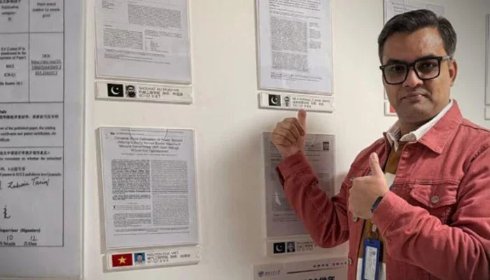 Pakistani Lecturer Wins Prestigious International Research Award in Business and Management