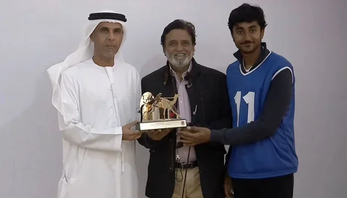 Pakistani Teen Ahsan Yaseen Wins Youth Camel Race at Sheikh Mohammed bin Zayed Festival in Sharjah