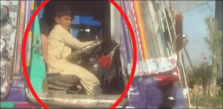 Karachi Outrage: 11-Year-Old Caught Driving Passenger Bus in Defence Phase 8