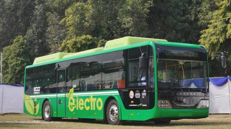Punjab Launches 15 Electric Buses in Jhelum to Promote Sustainable and Modern Urban Transport