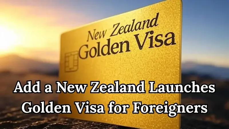 New Zealand Introduces Golden Visa Scheme for Mid-Level Global Investors, Including Pakistanis