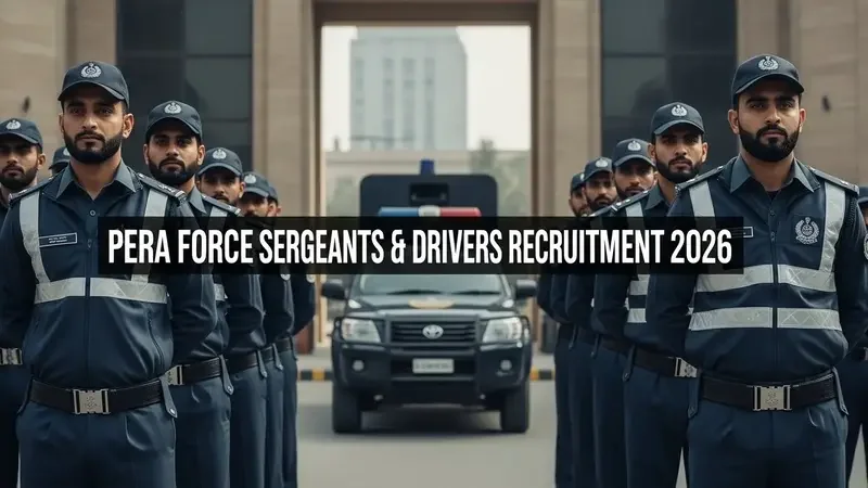PERA Announces Recruitment of 500 Sergeant Drivers for Para Force Across Punjab