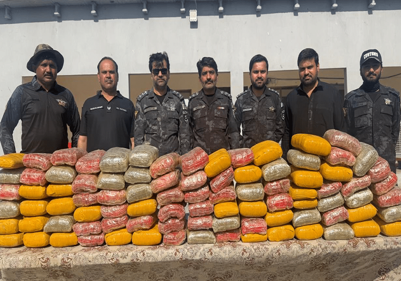 Customs Authorities Seize Hashish Valued at Rs. 272 Million in Balochistan