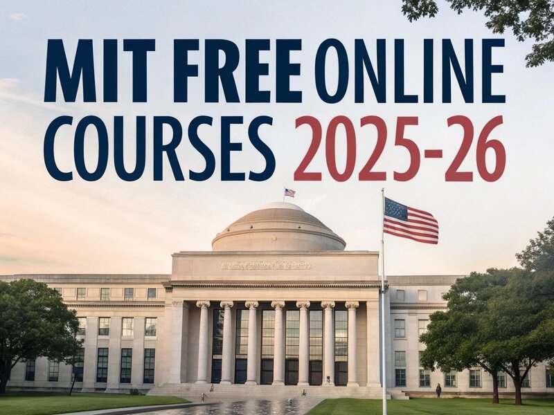 MIT Announces Free Online Courses 2026 for Global Students to Learn from Home