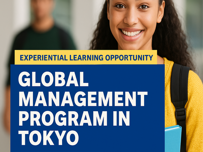 Global Management Program in Japan 2026 Opens Applications | Fully Funded Opportunity