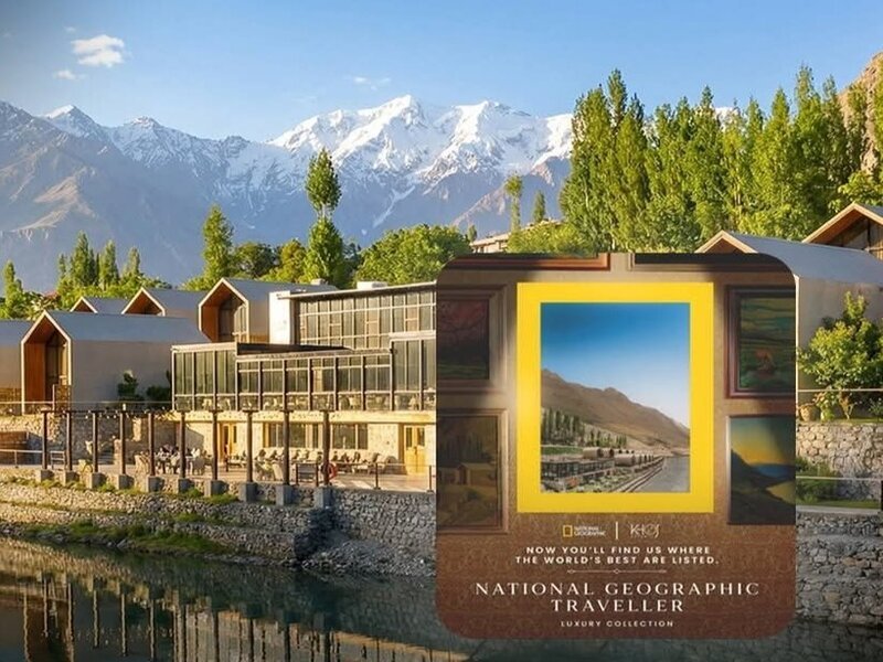 Khoj Resorts in Skardu Becomes First Pakistani Hotel Featured in National Geographic Traveller Luxury Collection 2025
