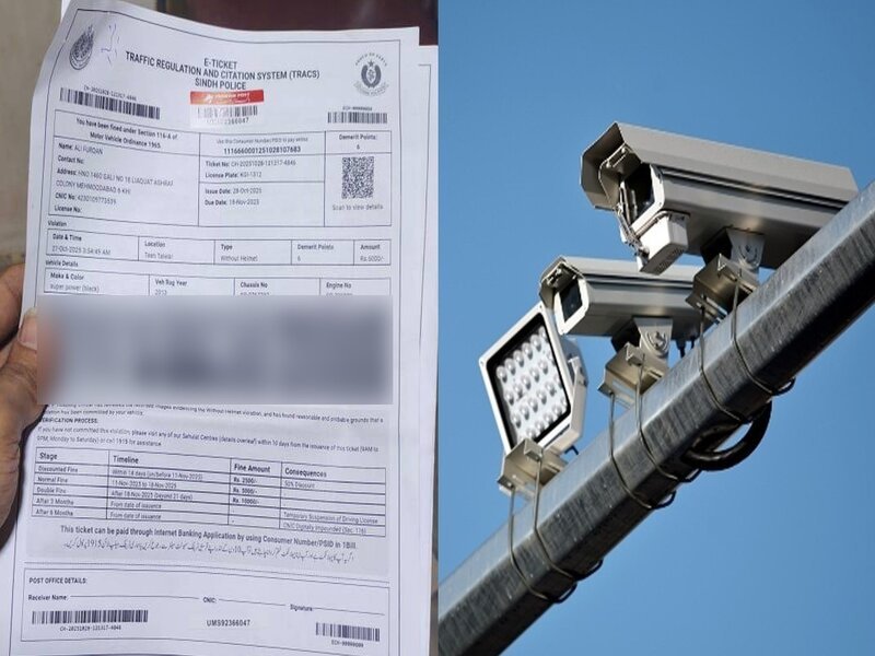 Stolen Karachi Motorcycle 32 Months Ago Receives E-Challan After Safe City Camera Spotting