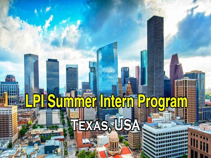 LPI Summer Internship Program 2026 in USA Announced | Fully Funded Research Opportunity for International Students