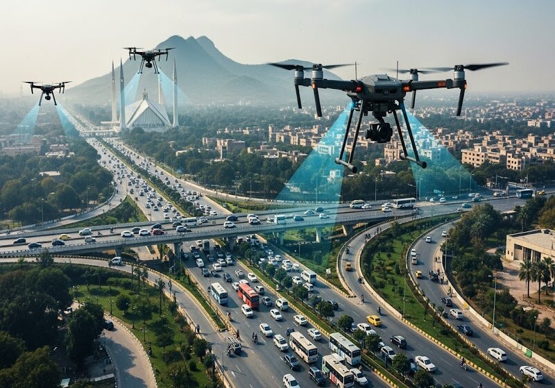 Rawalpindi Deploys Drones and Expanded Camera Network to Enforce Traffic Laws