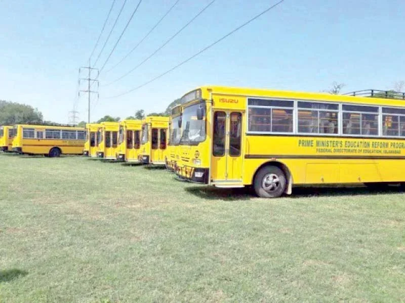 KP Government Mandates Fitness Certificates for Private School Buses to Ensure Student Safety