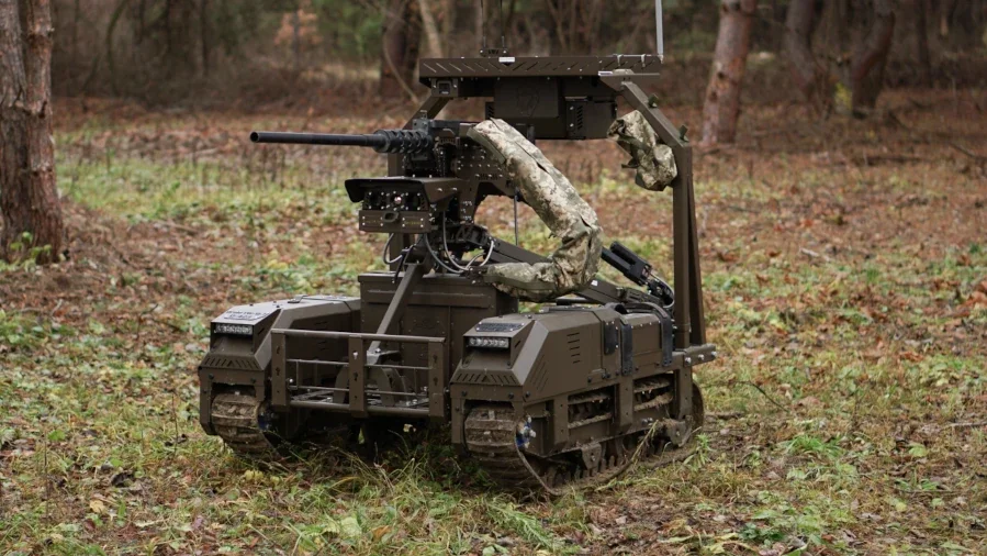 Ukraine Uses Armed Ground Robot to Hold Frontline Position for 45 Days Without Casualties