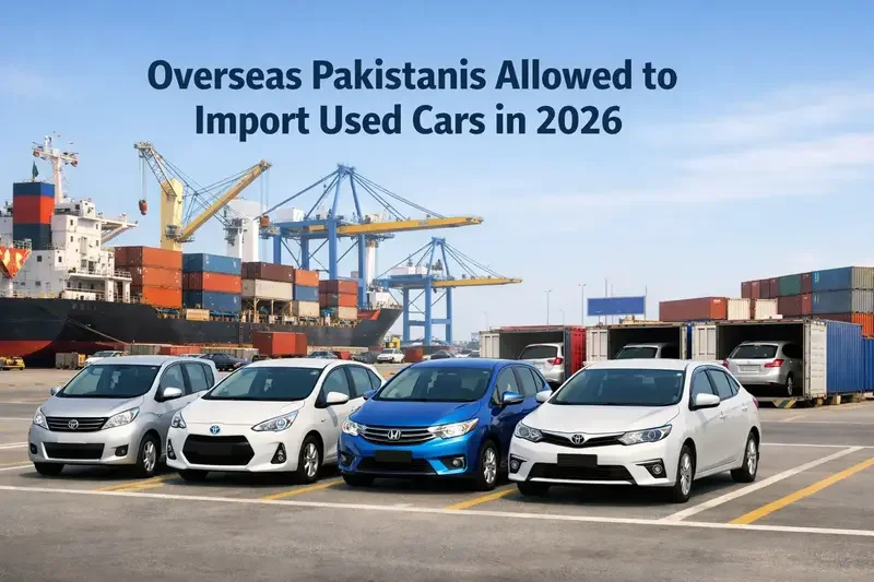 Pakistan Introduces New Car Import Rules to Ease Vehicle Imports for Overseas Pakistanis