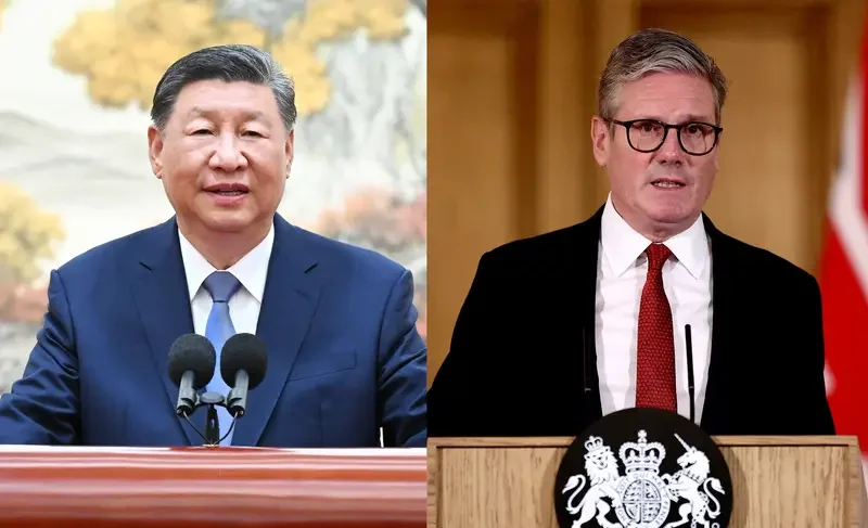 Starmer and Xi Emphasize Strengthening UK-China Relations During High-Level Talks