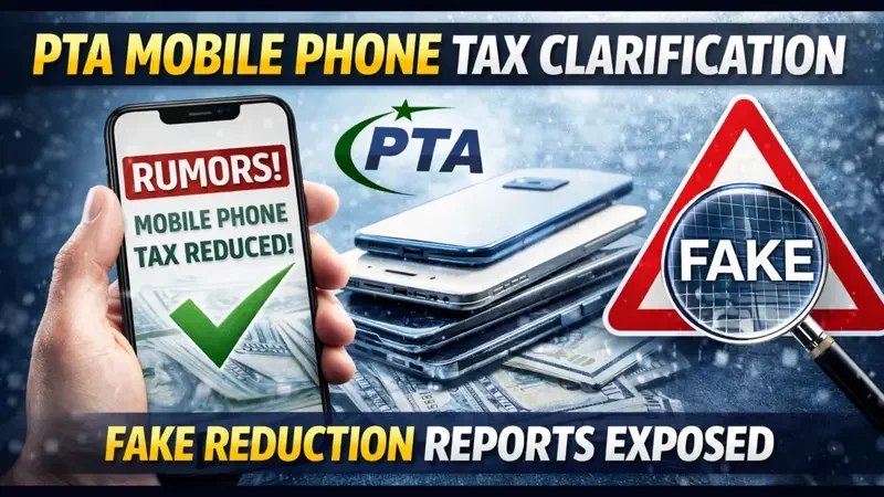 PTA Clarifies Mobile Phone Taxes, Exposes Fake Reports of Reduction