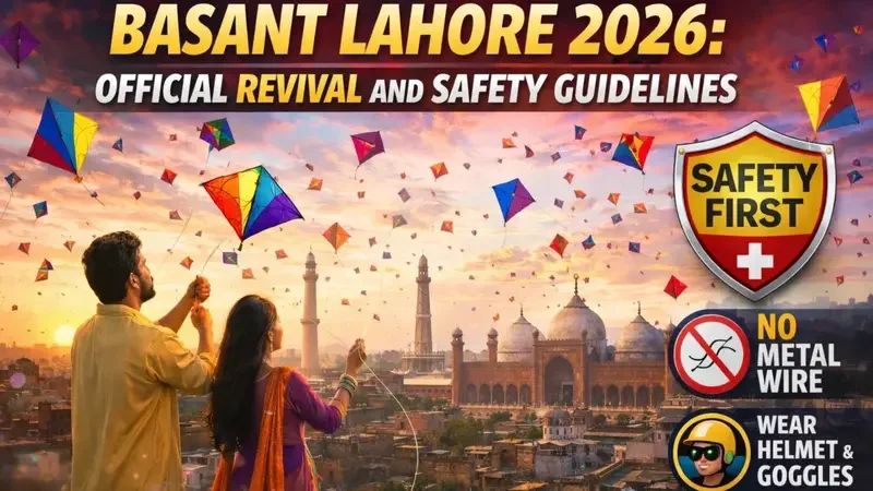 Basant Lahore 2026 Officially Revived with Safety Guidelines for Participants