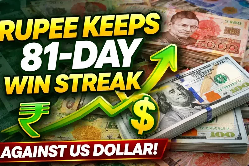 Pakistani Rupee Extends 81-Day Winning Streak in 2026 with Fresh Gains Against US Dollar