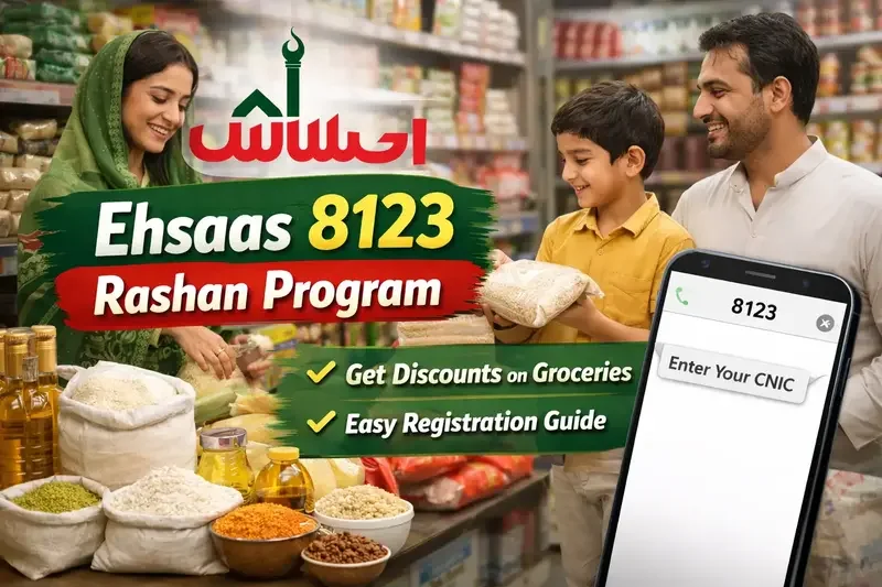 How to Apply for Ehsaas 8123 Rashan Program 2026: Step-by-Step Guide