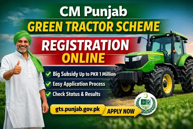 GTS Punjab Gov PK Registration Online 2026 – Complete Green Tractor Scheme Guide for Farmers