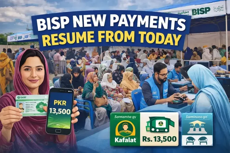 BISP New Payments Resume from Today: 2026 Update on Latest Disbursements