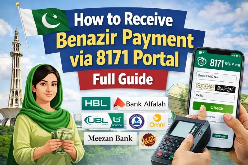 How to Receive Benazir Payment via 8171 Portal: Complete 2026 Guide