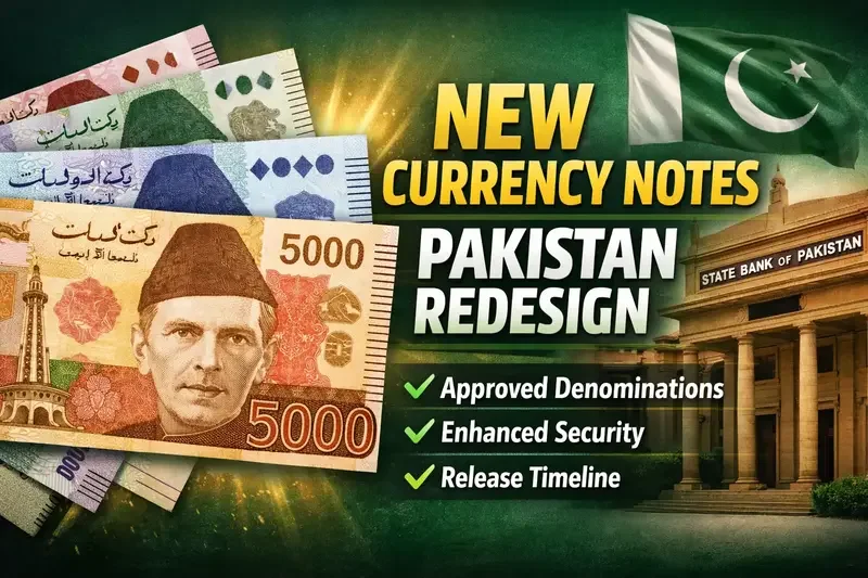 Pakistan Approves New Currency Notes Redesign 2026 with Official Denominations and Release Timeline