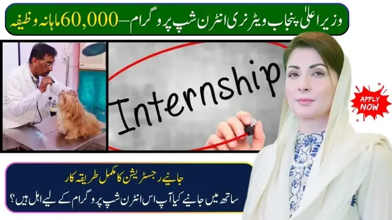 CM Punjab Announces Veterinary Internship Program 2026 with Monthly Stipend of Rs 60,000