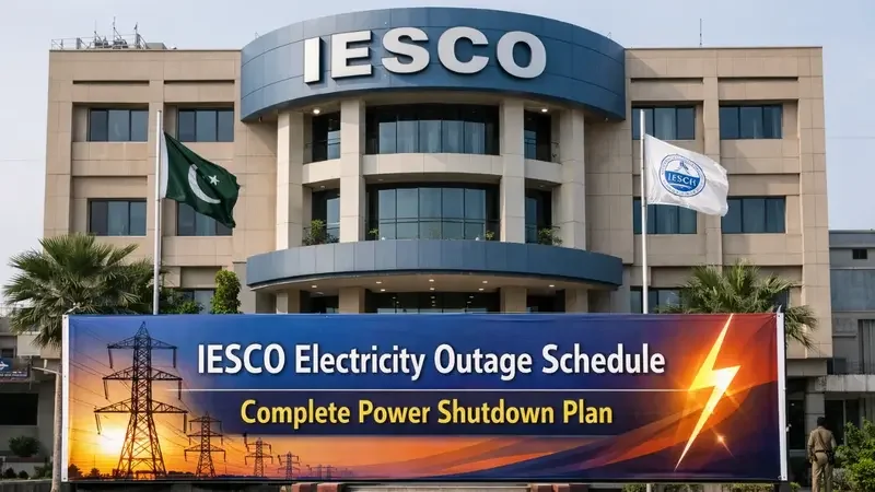 IESCO Electricity Outage Schedule 2026: Complete Power Shutdown Plan for Affected Areas
