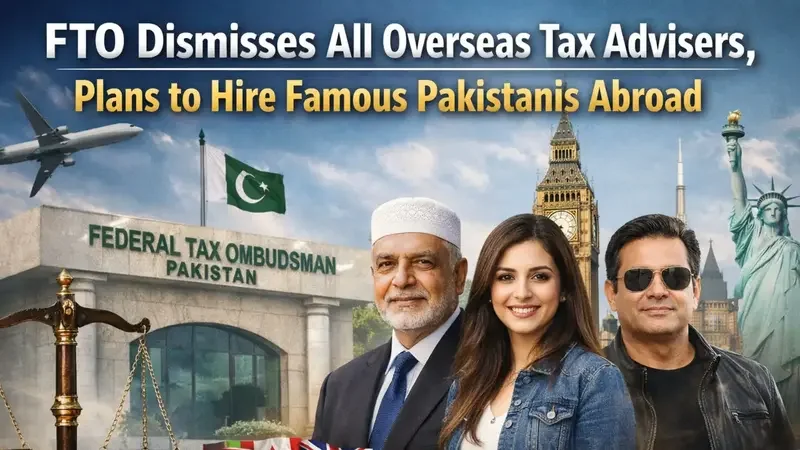 FTO Dismisses All Overseas Tax Advisers, Aims to Hire Prominent Pakistanis Abroad
