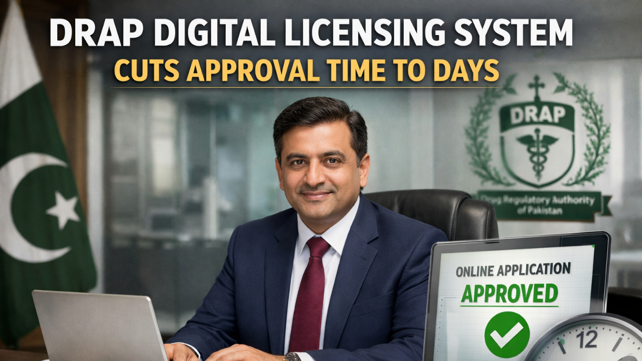 DRAP’s Digital Licensing System Reduces Approval Time from Months to Just Days