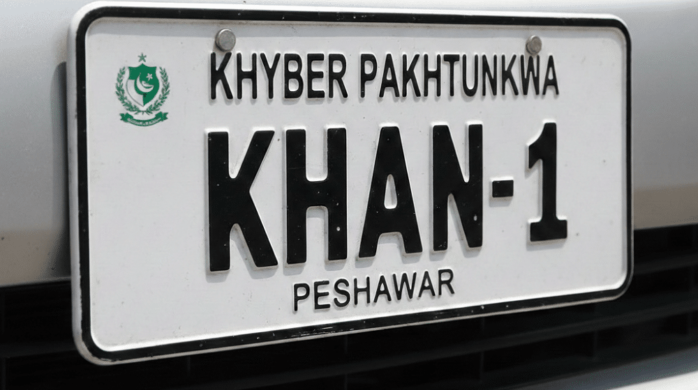 Khyber Pakhtunkhwa Auctions Most Expensive Vehicle Number Plates
