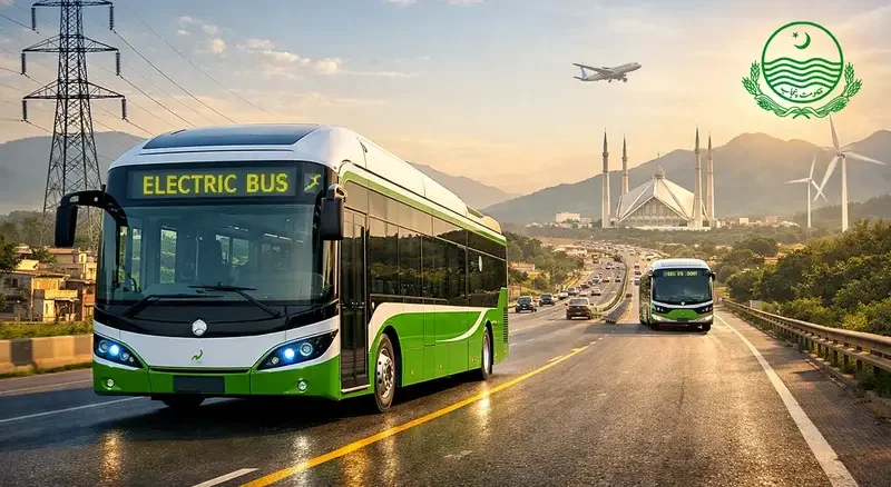 Punjab Adds Islamabad Route to Its Expanding Electric Bus Network
