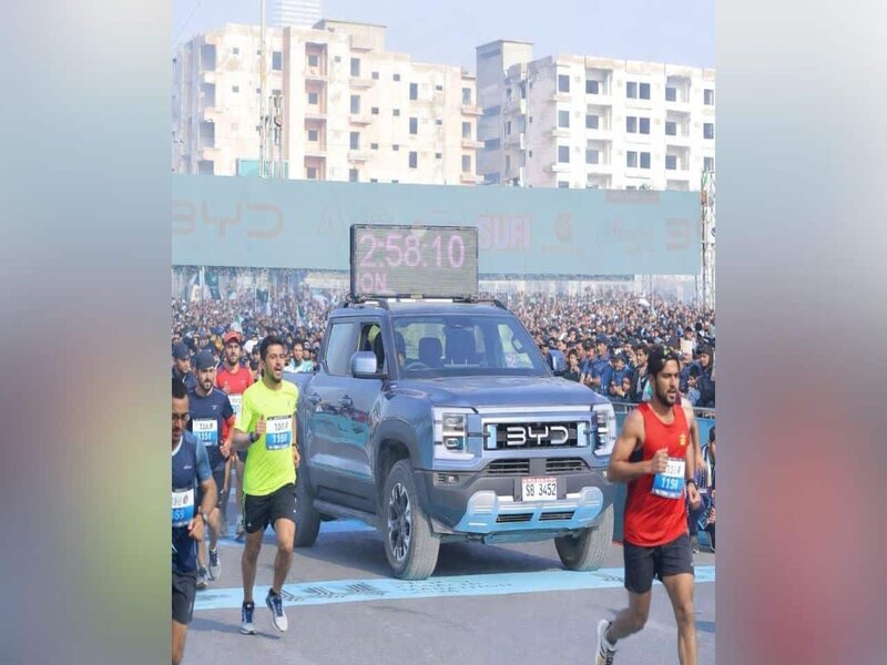 BYD-MMC Sponsors Karachi Marathon Champions for International Representation